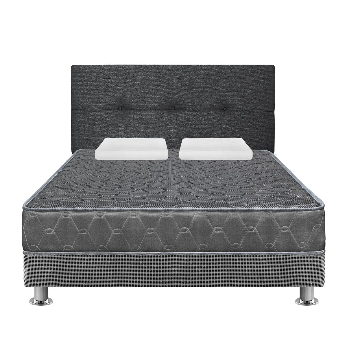 FORLI - Dormitorio Acqua Gris 2Plz+Sofa Cama