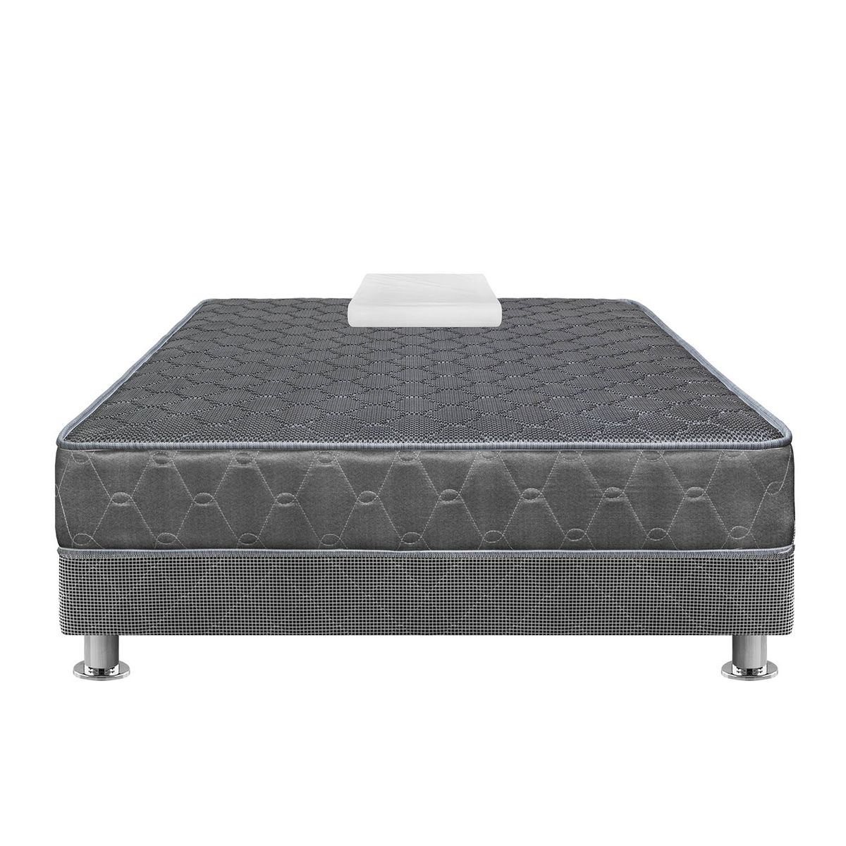 FORLI - Cama Americana Acqua Gris 1.5Plz+Sofa Cama