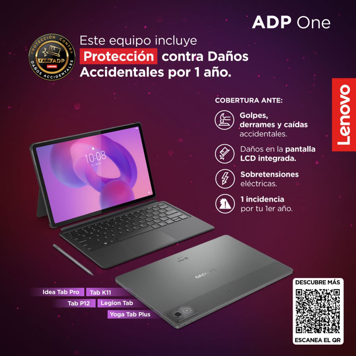 LENOVO - Tablet Lenovo Tab K11, Mediatek Helio G88, 8GB + 128GB, 11" WUXGA 90Hz