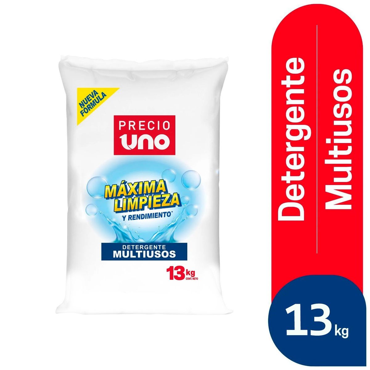 PRECIO UNO - Detergente en Polvo Precio Uno Bolsa 13 kg