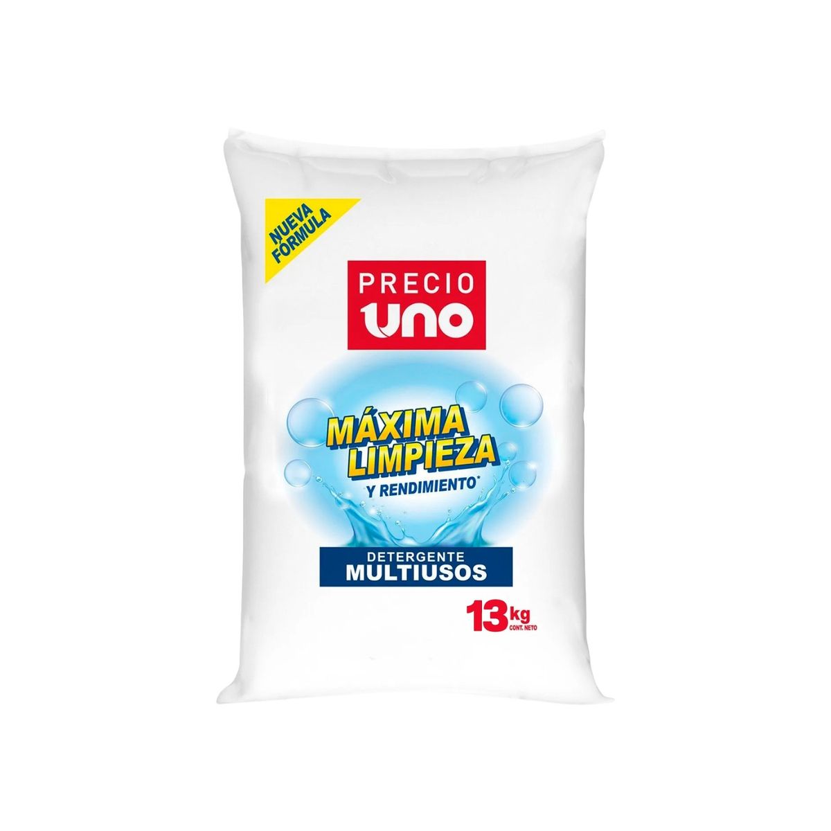 PRECIO UNO - Detergente en Polvo Precio Uno Bolsa 13 kg