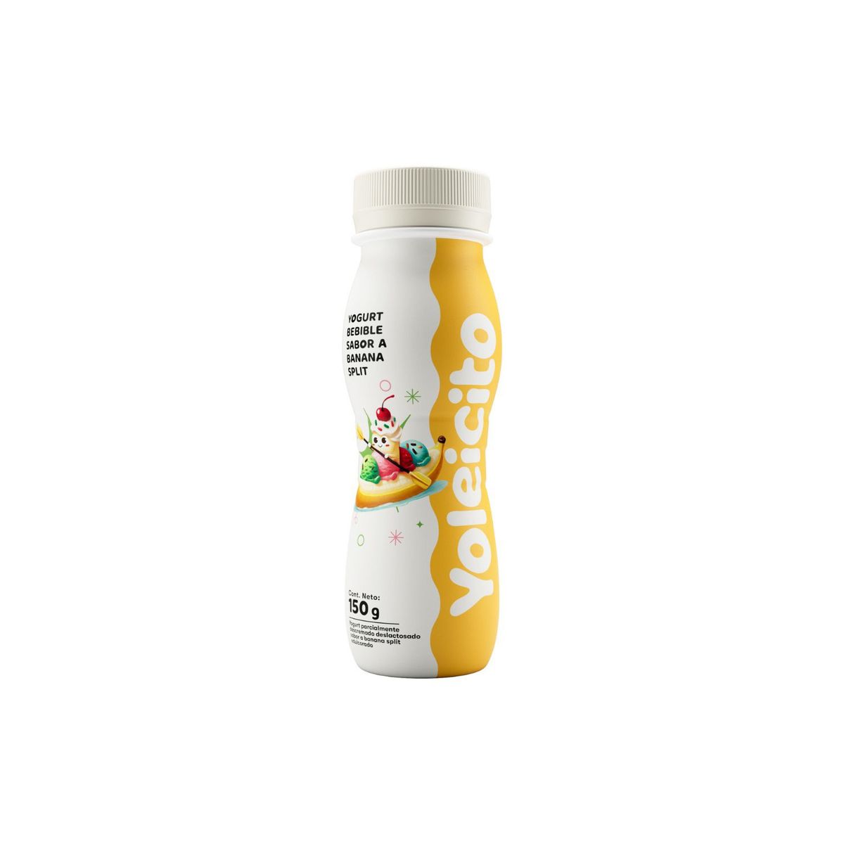 YOLEICITO - Yogurt Yoleicito Banana Split Botella 150 g