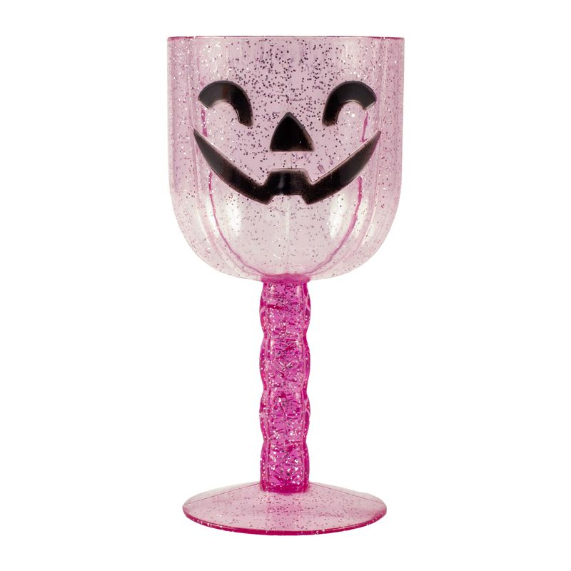 Casa Joven - Copa Plástico Calabaza Spooky Halloween Rosa