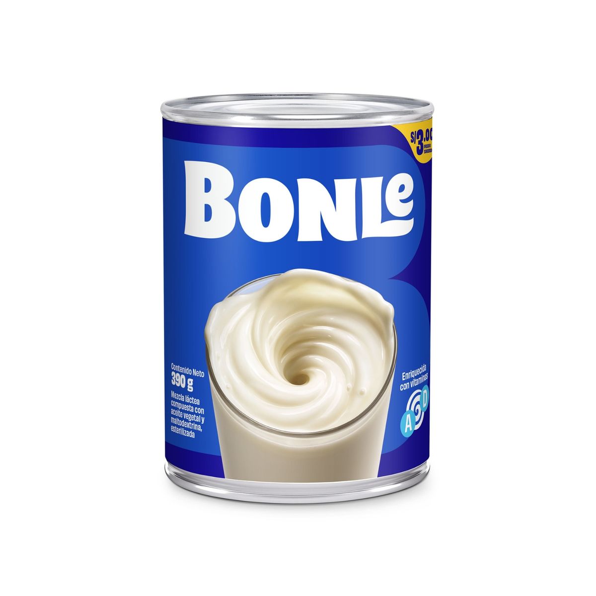 BONLE - Mezcla Láctea Bonlé Familiar Lata 390 g