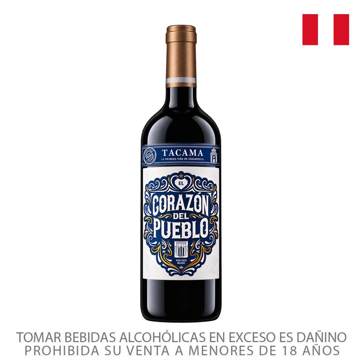 TACAMA - Vino Tacama Malbec Botella 750 mL