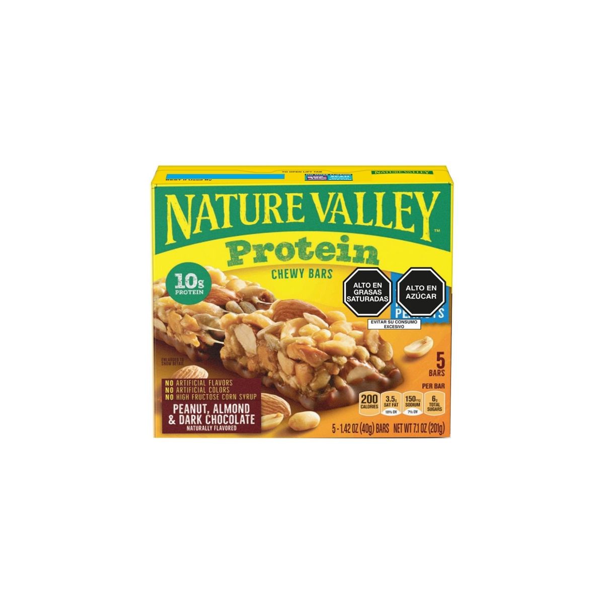 NATURE VALLEY - Barras de Cereal Nature Valley Chewy Protein Caja 201 g