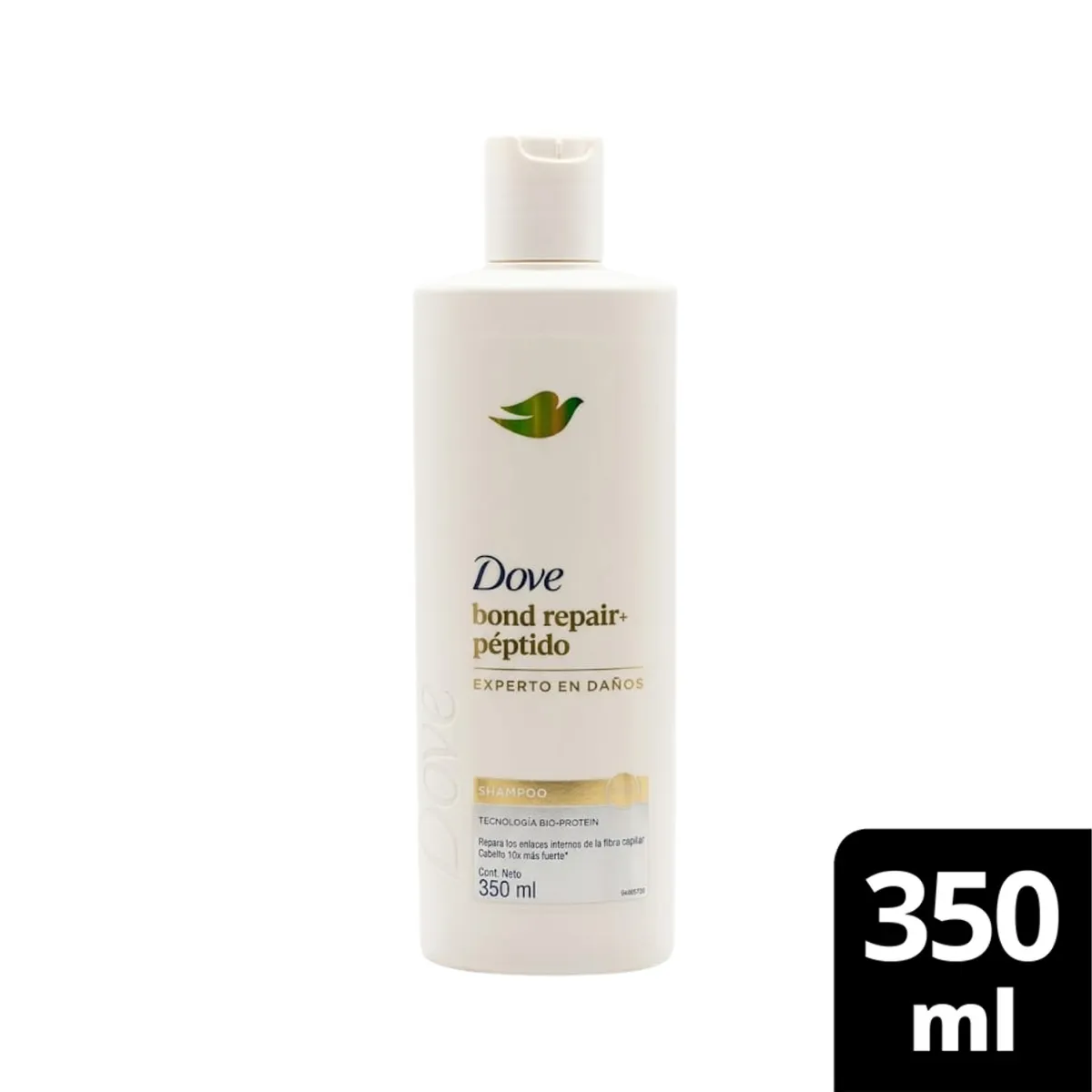 DOVE - Shampoo Dove Bond Repair Botella 350 mL