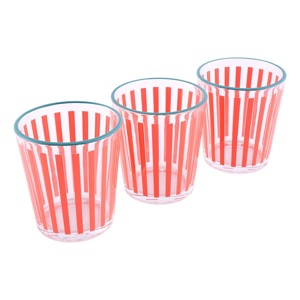 Casa Joven - Set Vasos Mercadito de Frutas A 3 Und