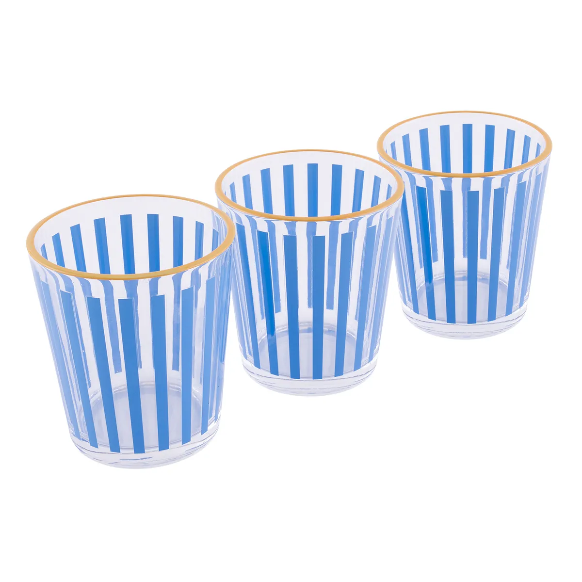 Casa Joven - Set Vasos Mercadito de Frutas B 3 Und