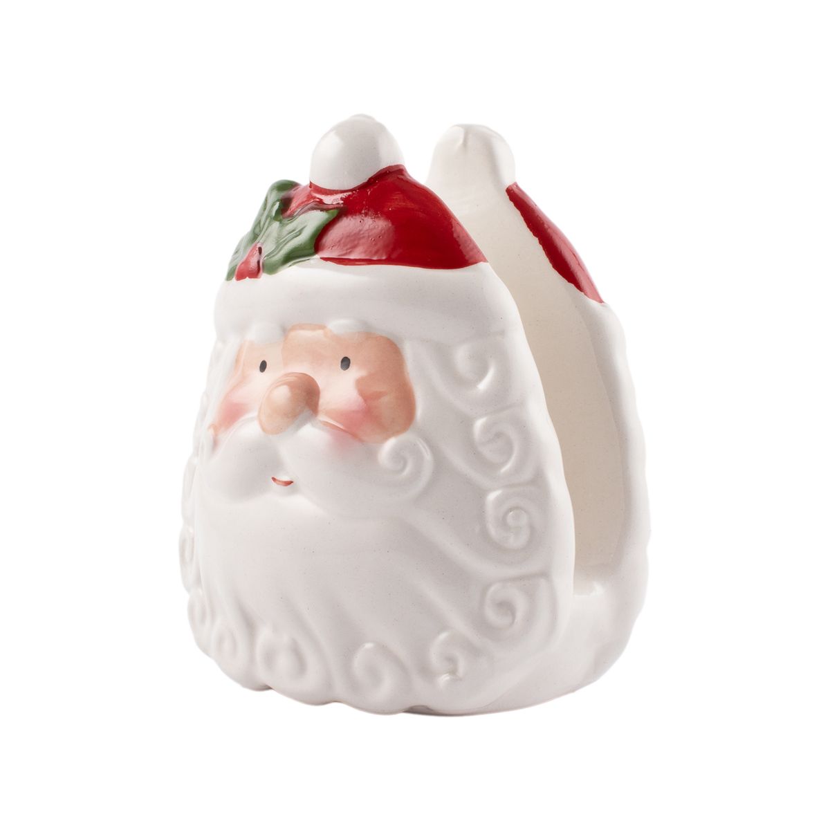 CASA JOVEN - SERVILLETERO SANTA 10 CM