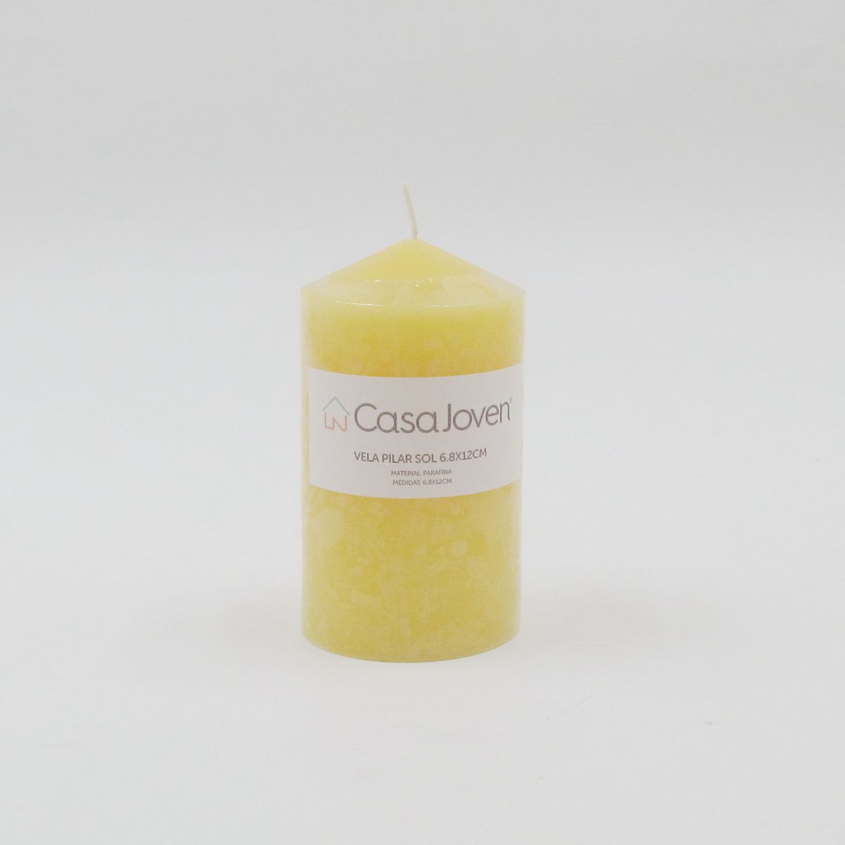 CASA JOVEN - VELA PILAR SOL 6.8X12CM