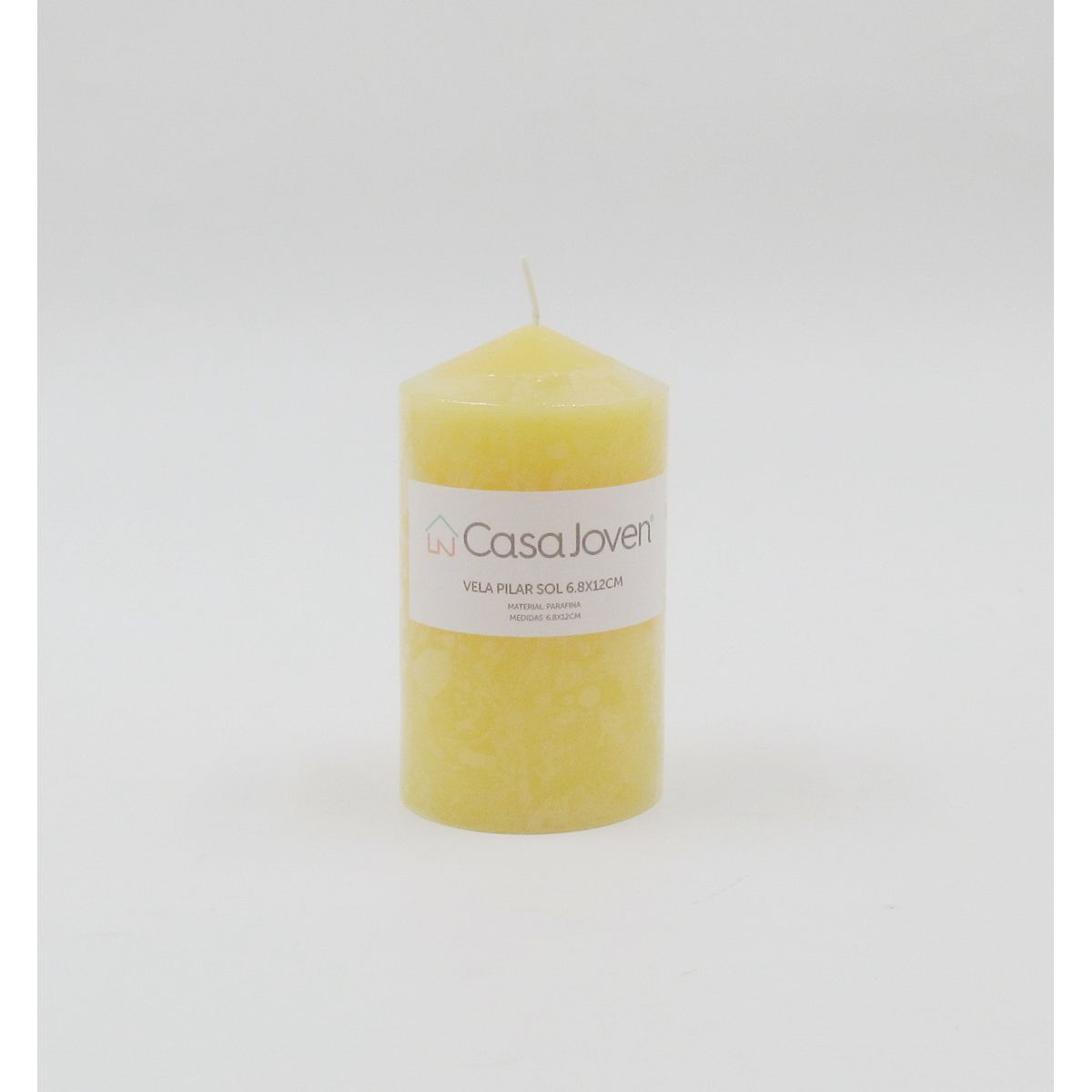 CASA JOVEN - VELA PILAR SOL 6.8X12CM