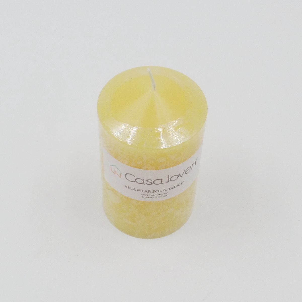 CASA JOVEN - VELA PILAR SOL 6.8X12CM