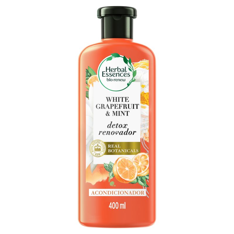 HERBAL ESSENCES - Acondicionador Herbal Essences Toronja Blanca y Menta Envase 400 mL