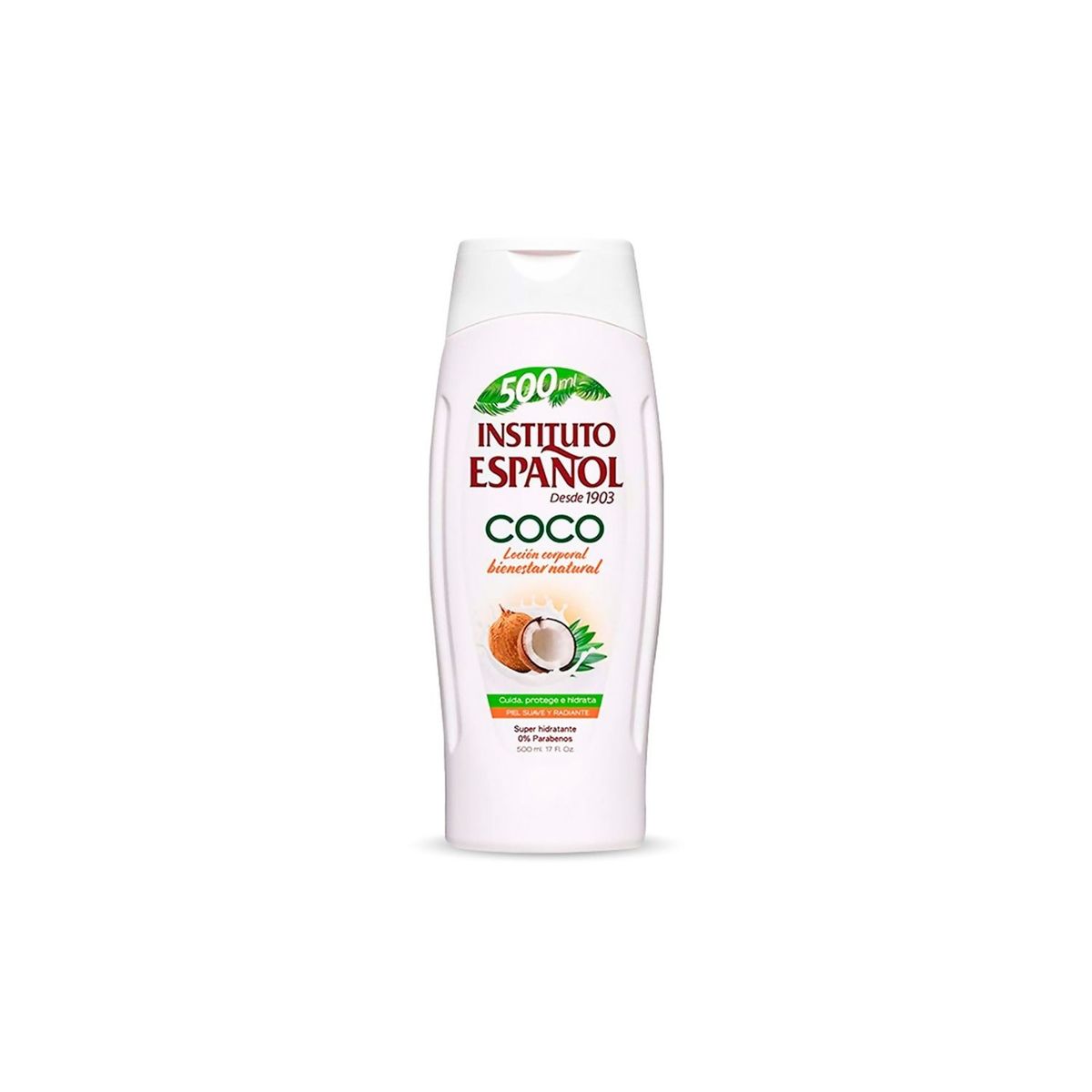 INSTITUTO ESPAÑOL - Loción Corporal Instituto Español de Coco Envase 500 mL