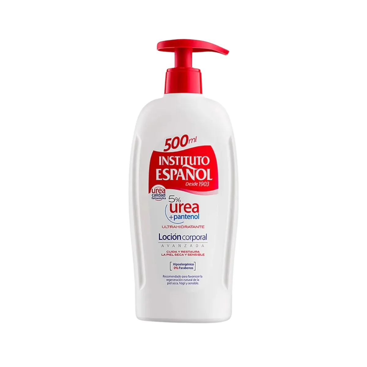 INSTITUTO ESPANOL - Loción Corporal Instituto Español Urea 5% Pantenol Envase 500 mL
