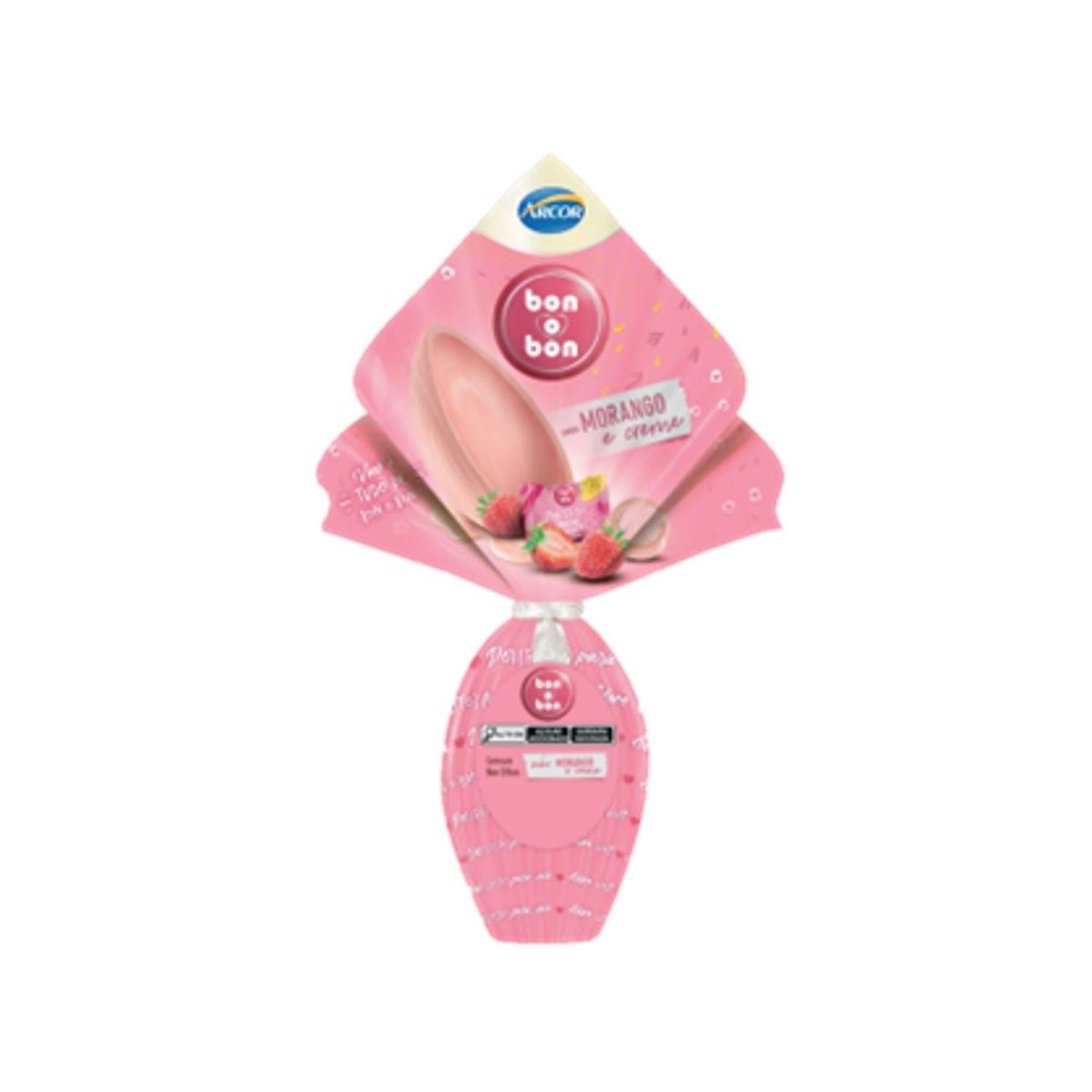 BON O BON - Huevo Bon O Bon Fresa Empaque 150 g