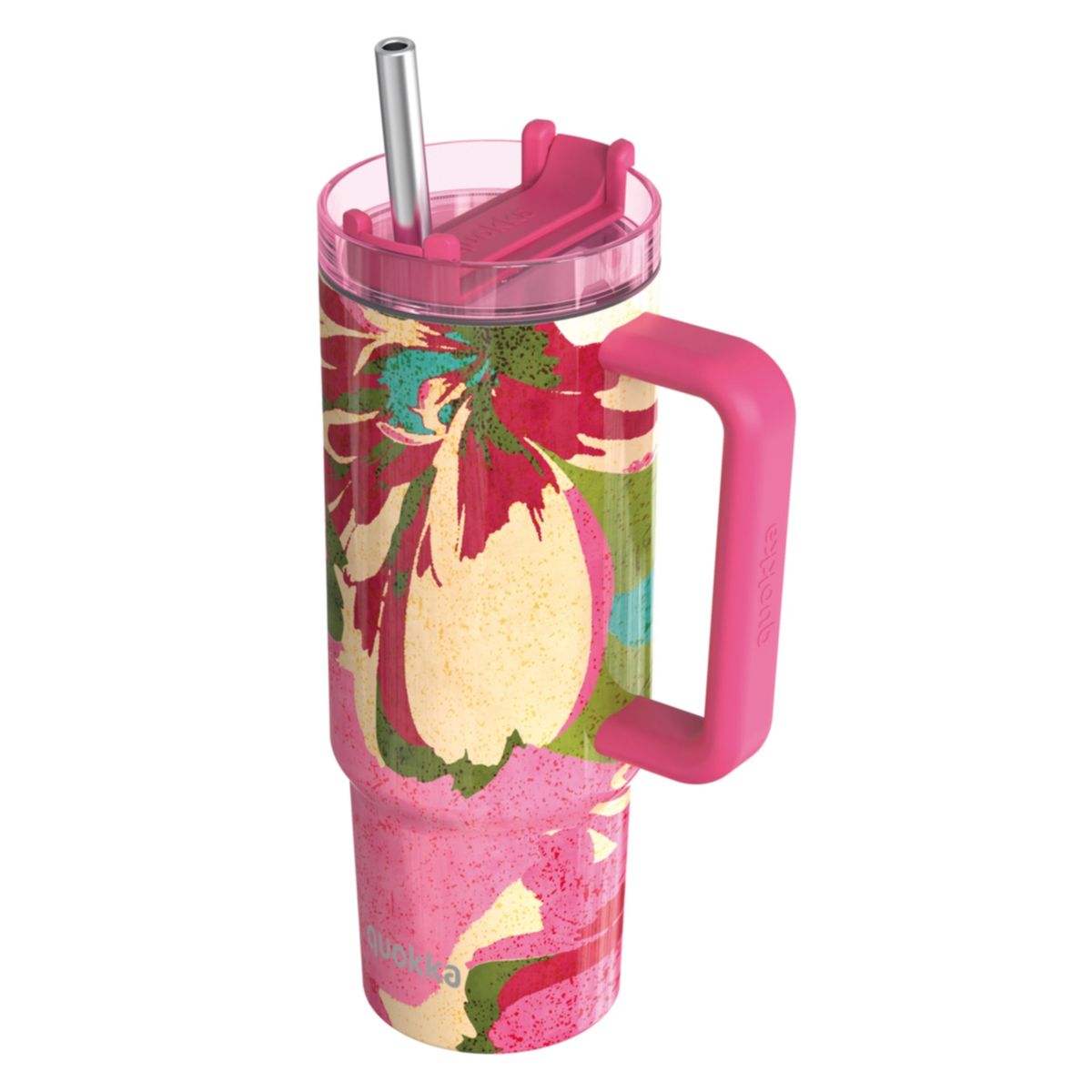 Quokka - Termo Mug Quokka Drop Safe Vibe Pink Flambe 880 mL