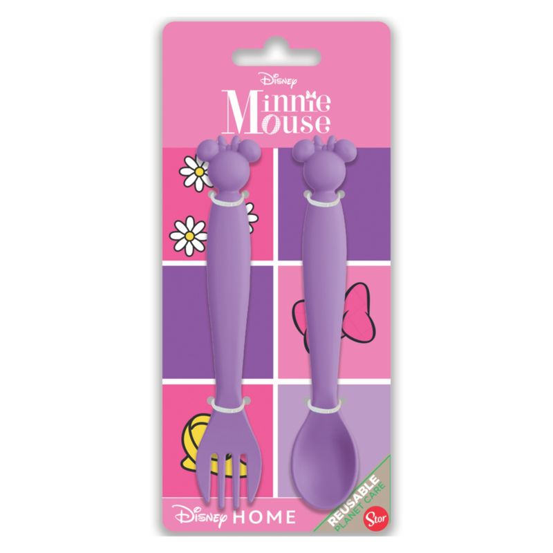 Stor - Cubiertos Kids Pp Minnie Mouse 2 Und