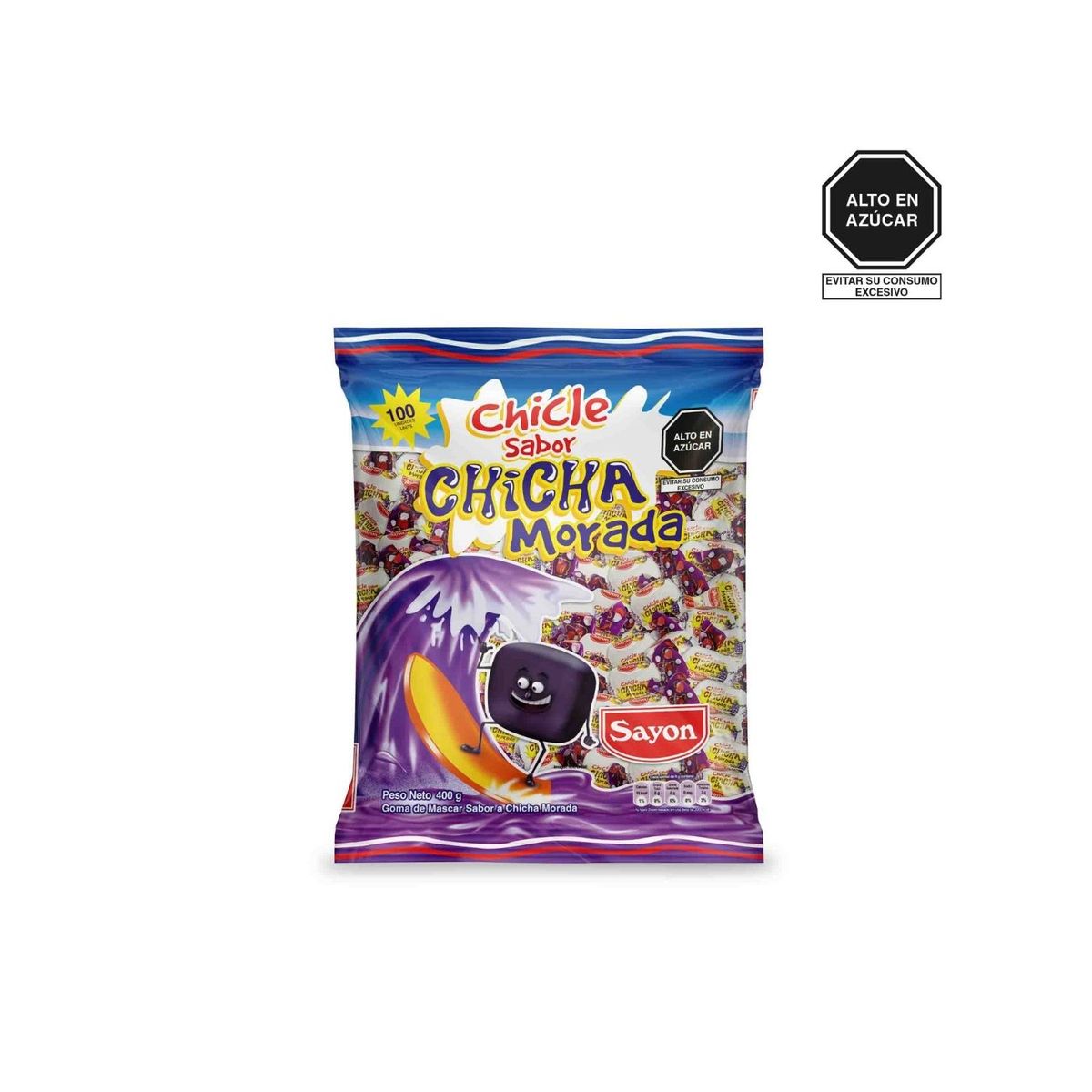 SAYON - Chicles Chicha Morada Sayon Bolsa 400 g