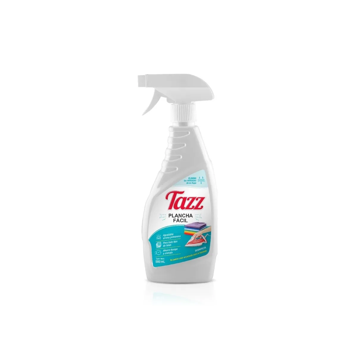 TAZZ - Líquido Plancha Fácil Tazz Primavera Envase 500 mL