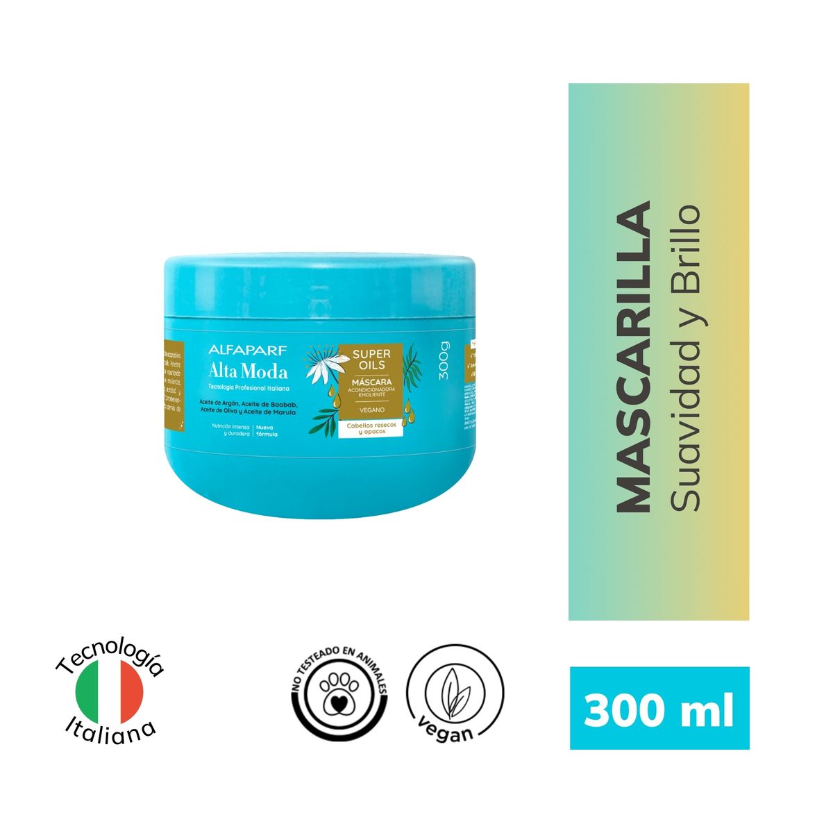 ALTA MODA - Máscara Alta Moda Super Oils Envase 300 g