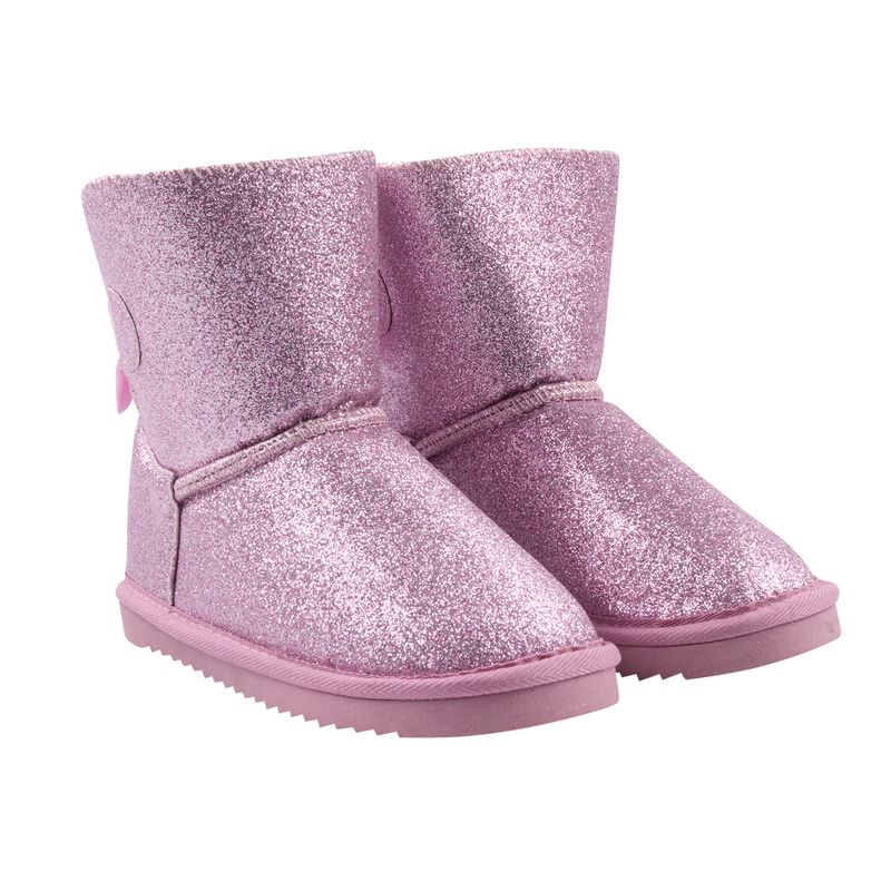 Boot Botas Pantuflas Tottus Botas Clasicas Glitter Niña Redwood
