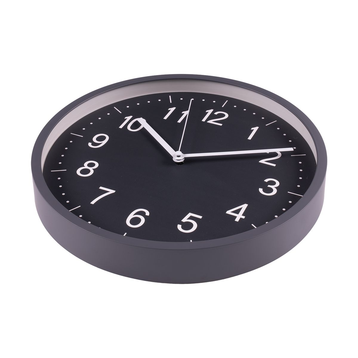 CASA JOVEN - Reloj Pared Basico Negro