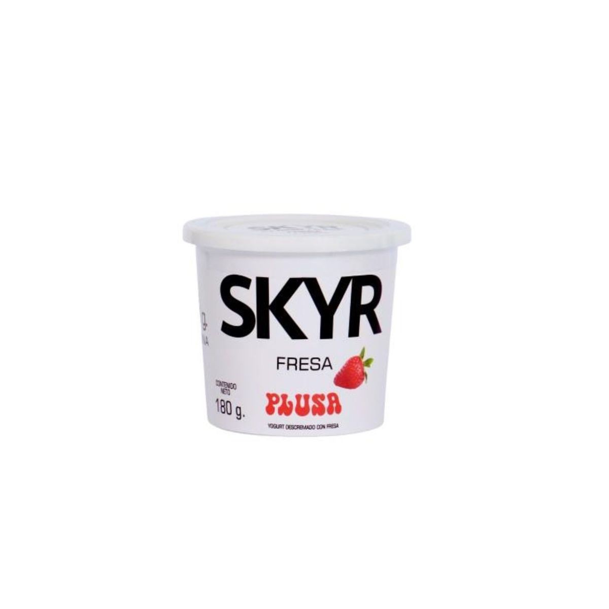 PLUSA - Yogurt Plusa Skyr Fresa Envase 180 g