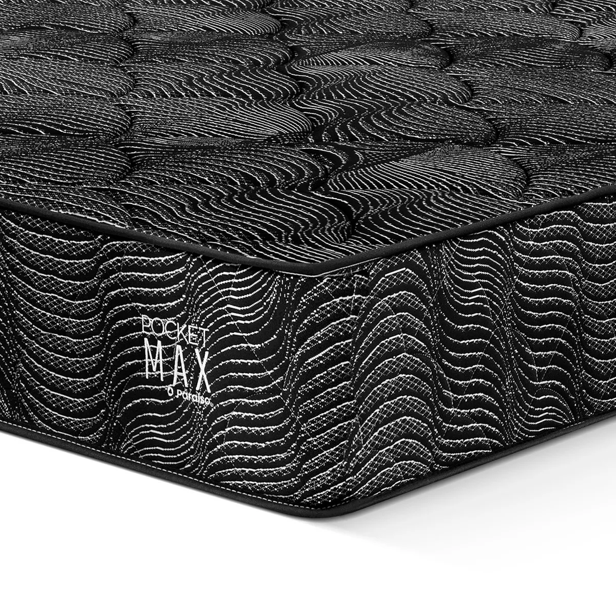 PARAISO - Colchon Pocket Max Black 1.5 Plazas