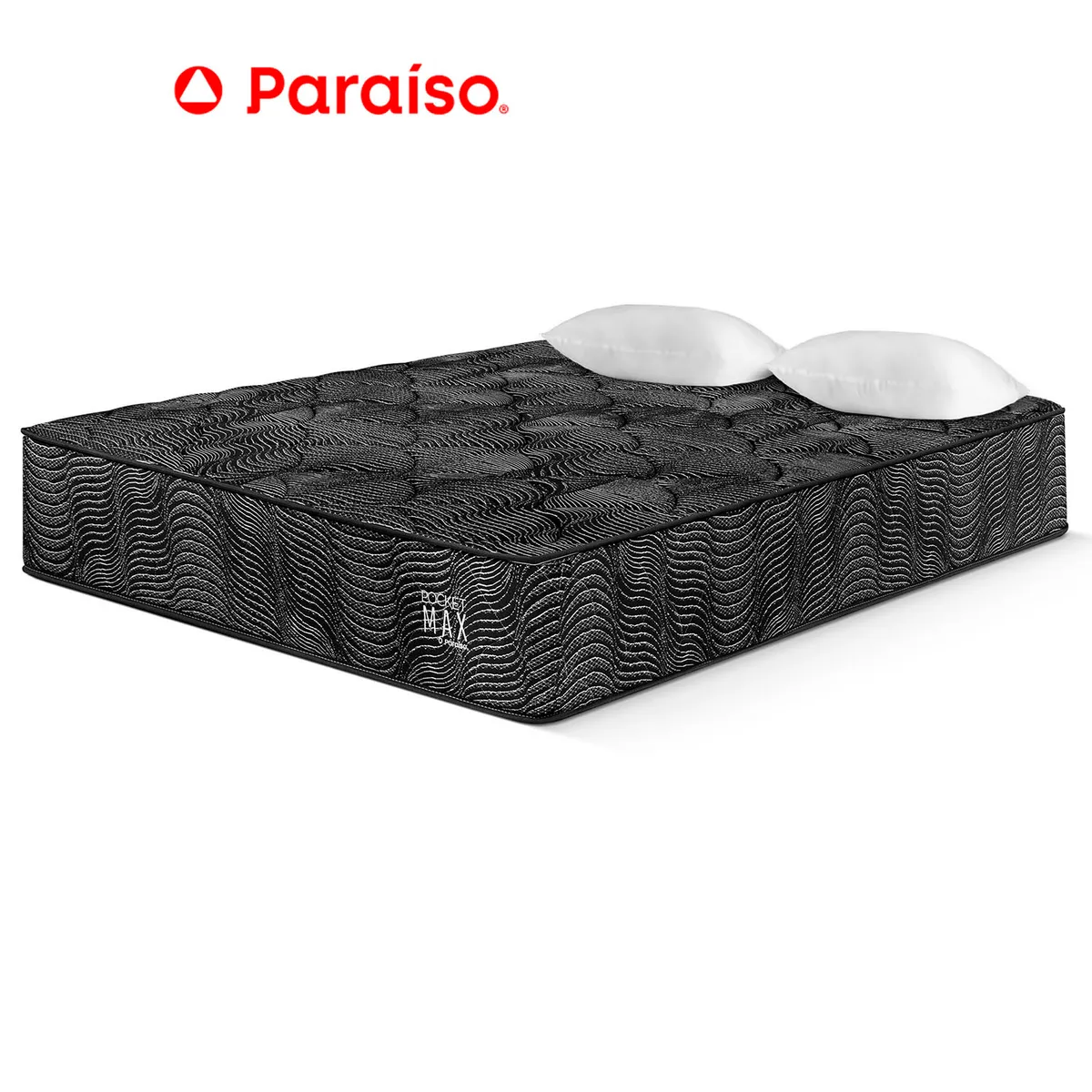 PARAISO - Colchon Pocket Max Black Queen