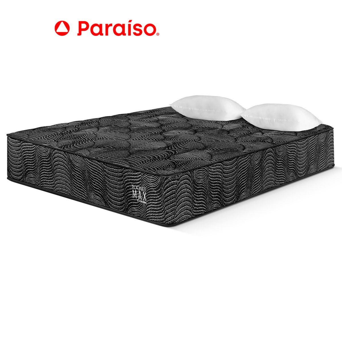 PARAISO - Colchon Pocket Max Black Queen