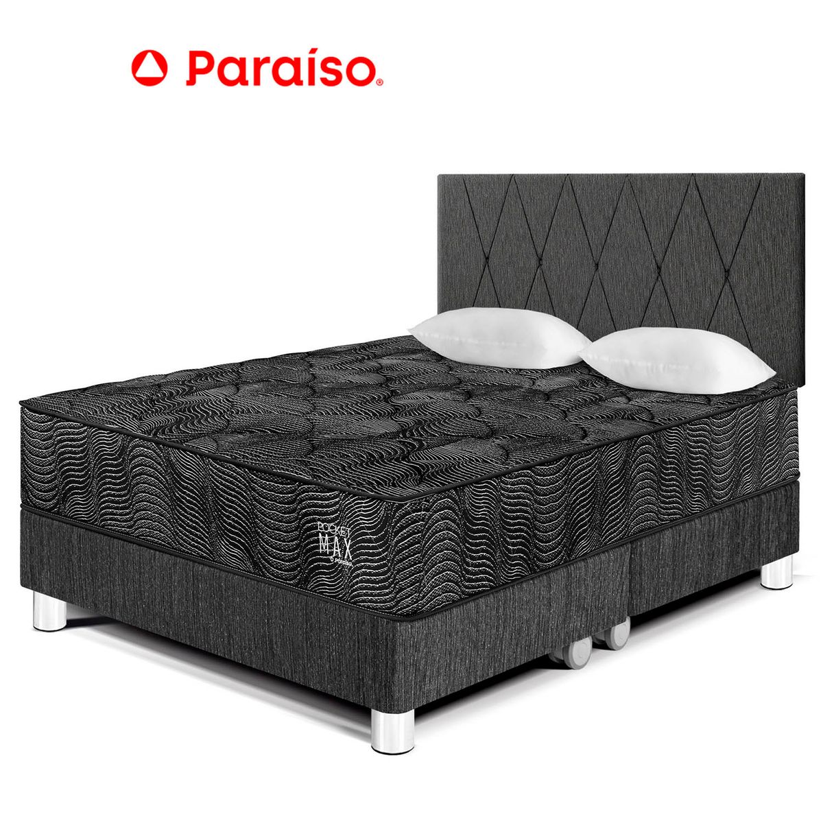 PARAISO - Dormitorio Pocket Max Black King