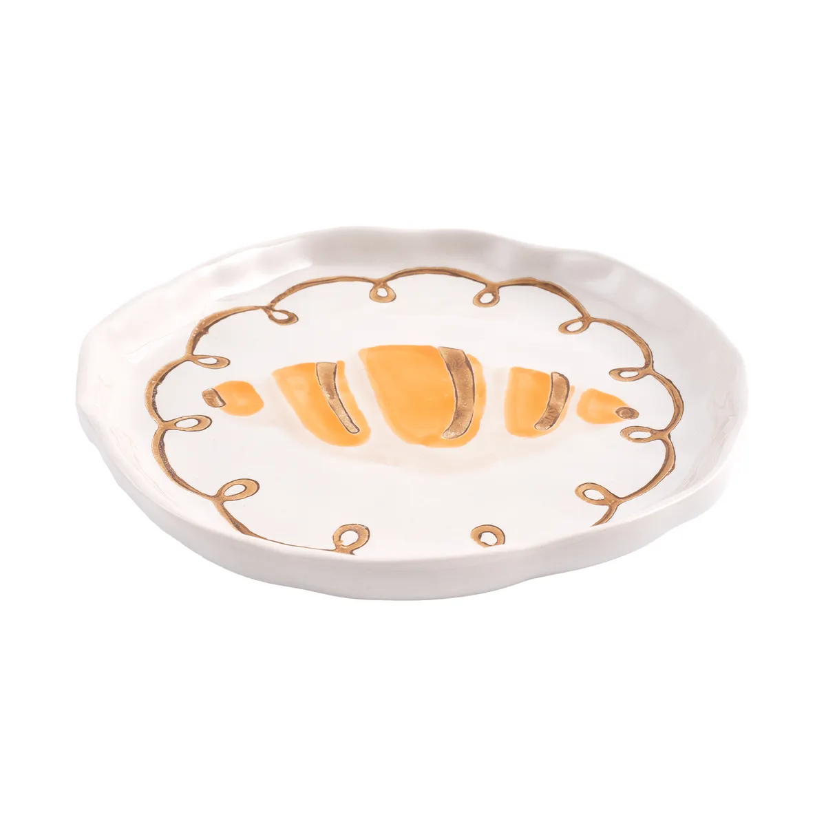 Casa Joven - Plato de Desayuno Croissant 20 cm