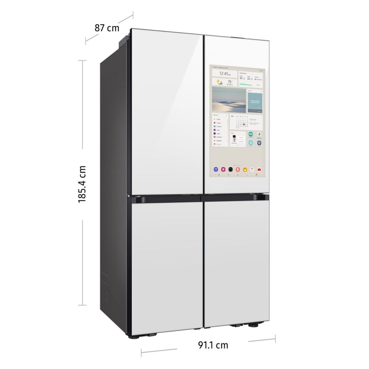 SAMSUNG - Refrigeradora Samsung Family Hub Ai 699L