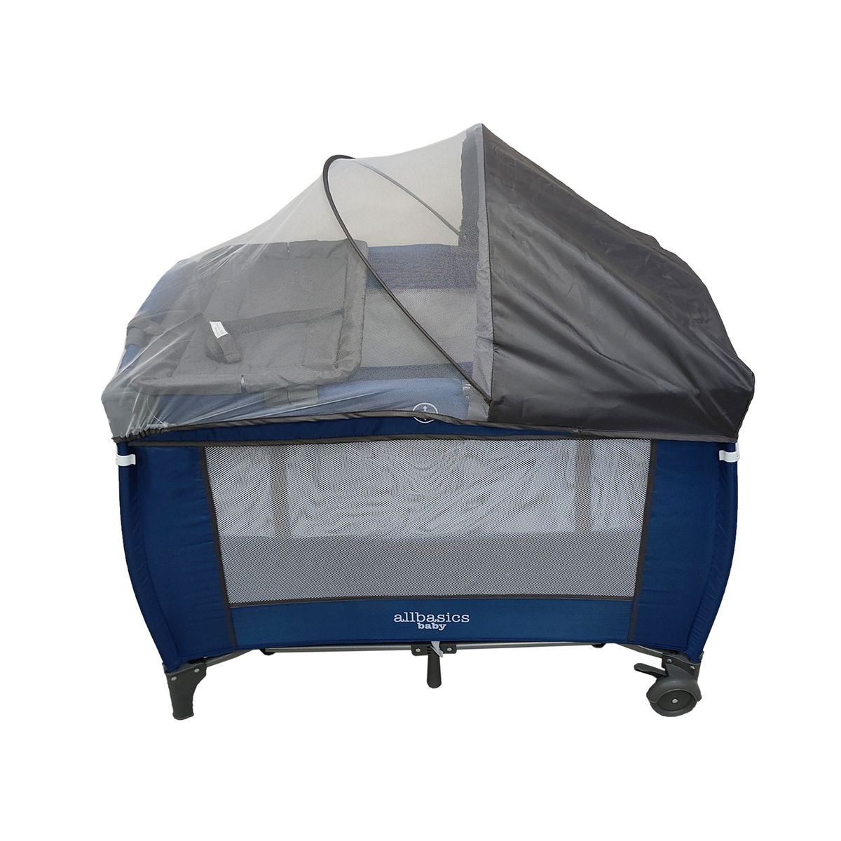 ALL BASICS - Cuna Corral Color Azul