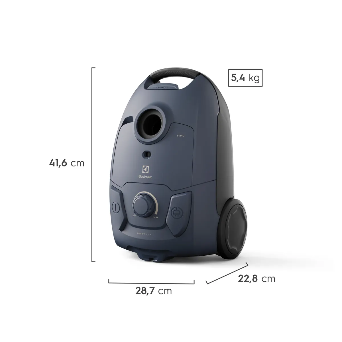 ELECTROLUX - Aspiradora Azul 1800W Eqp40