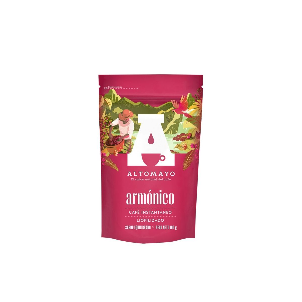 ALTOMAYO - Café Instatáneo Altomayo Armonico Doypack 100 g