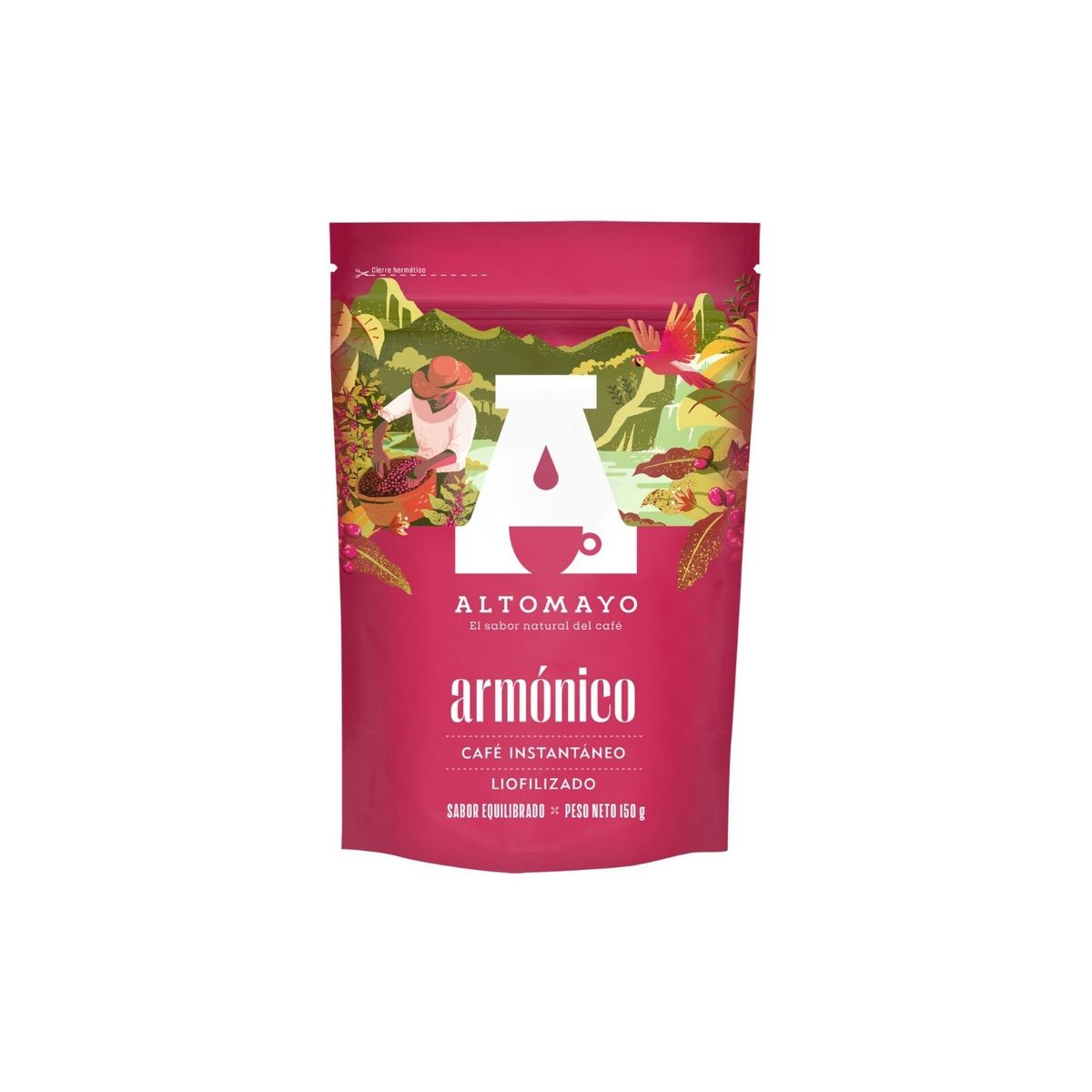 ALTOMAYO - Café Instatáneo Altomayo Armonico Doypack 150 g