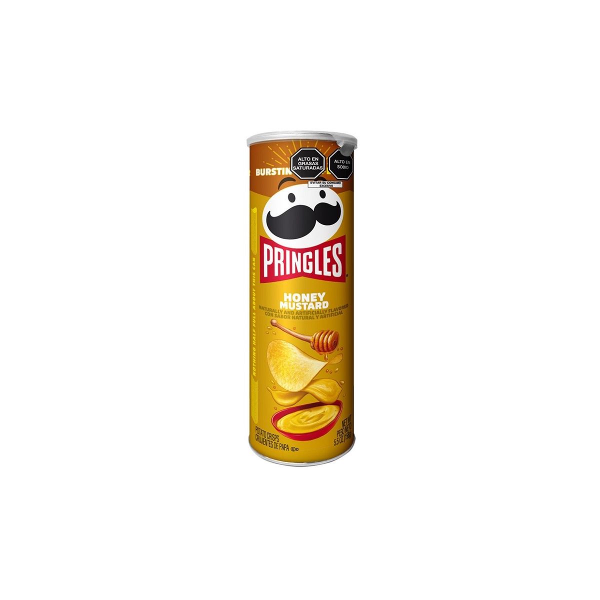 PRINGLES - Papas Pringles Honey Mustard Envase 158 g