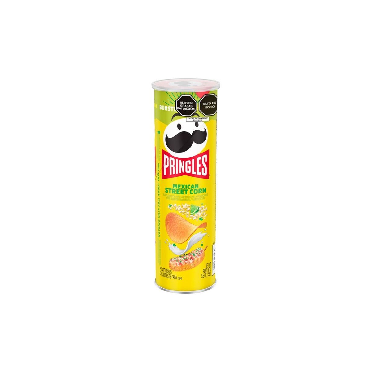 PRINGLES - Papas Pringles Elote Mexicano Envase 158 g