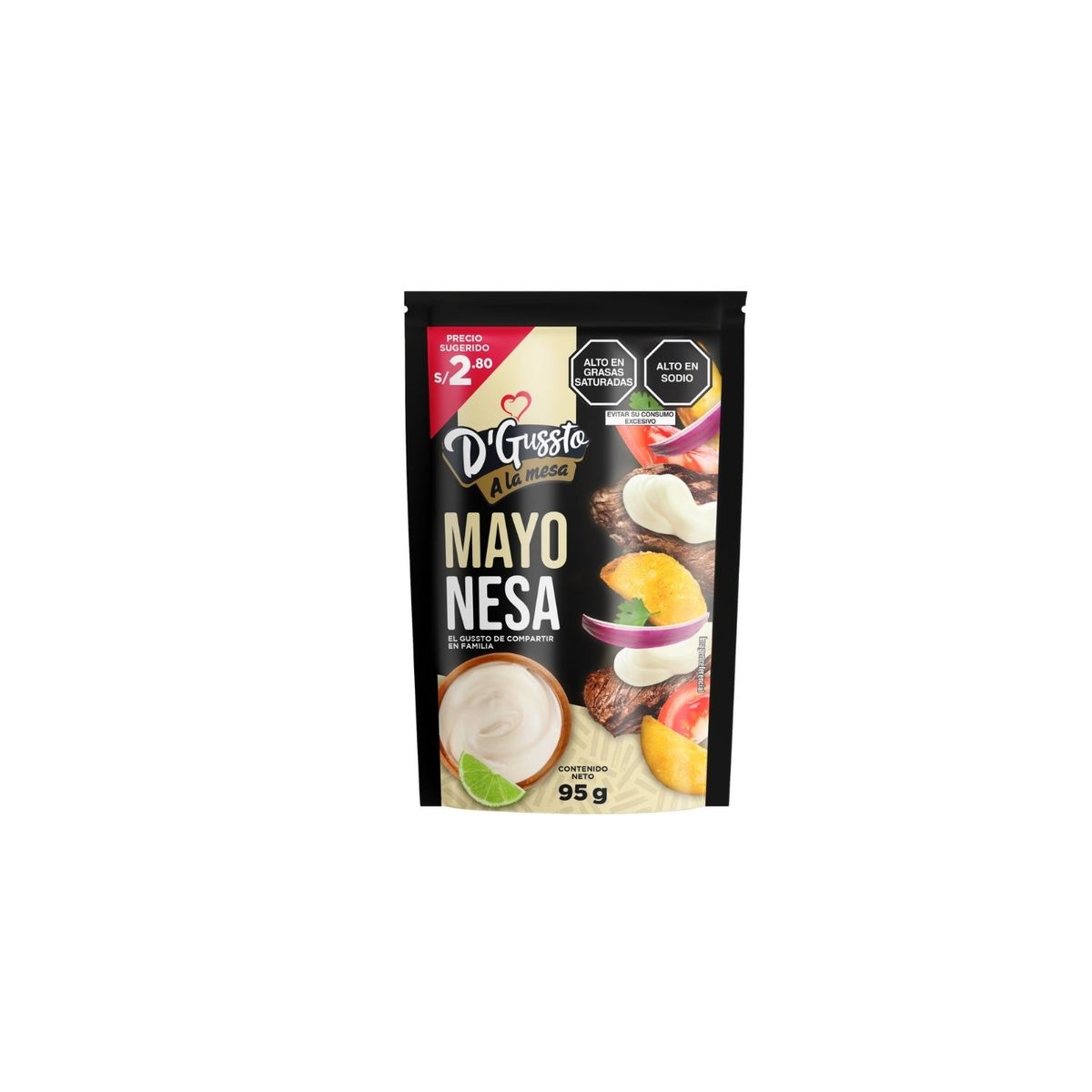 DGUSSTO - Mayonesa Dgussto Doypack 95 g