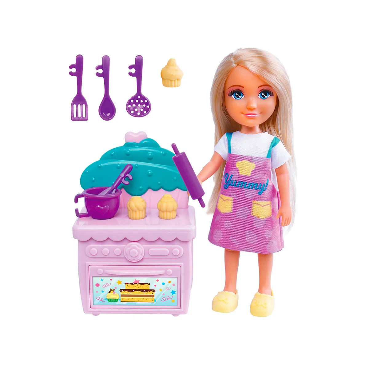 KIDS N PLAY - Mini Fashion Doll Cocina