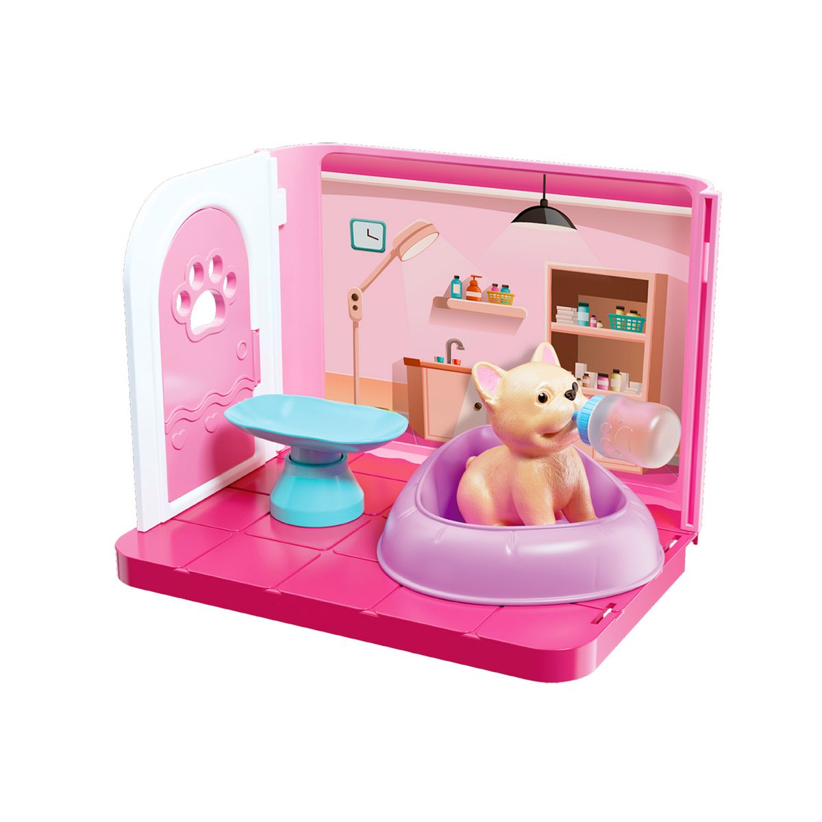 KIDS N PLAY - Perrito que Toma Biberon Fashion