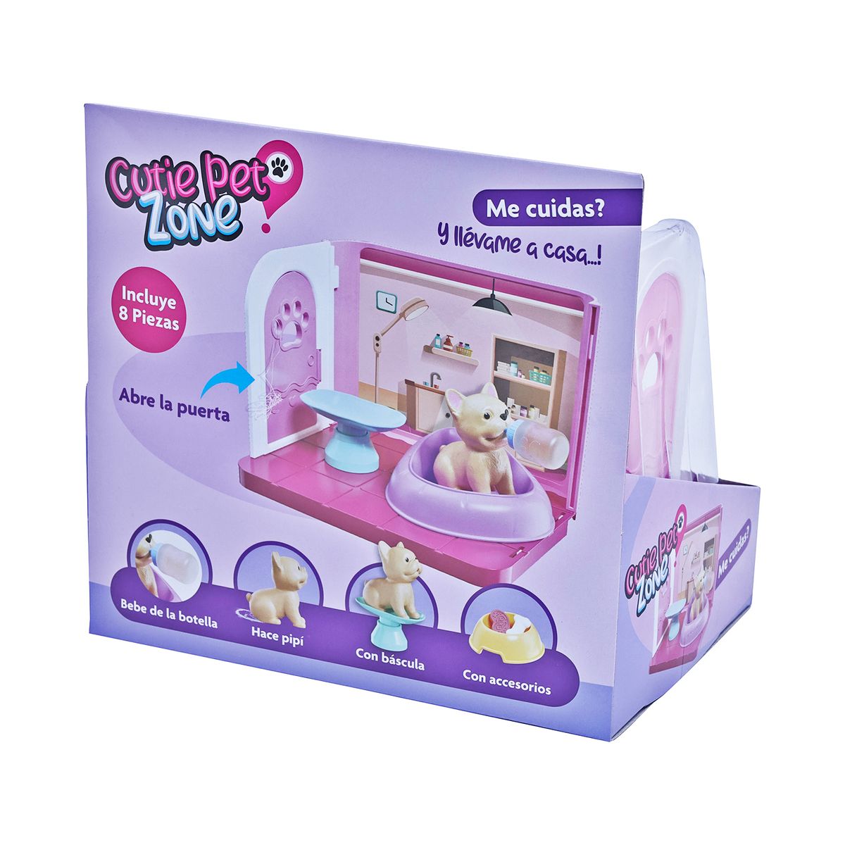 KIDS N PLAY - Perrito que Toma Biberon Fashion