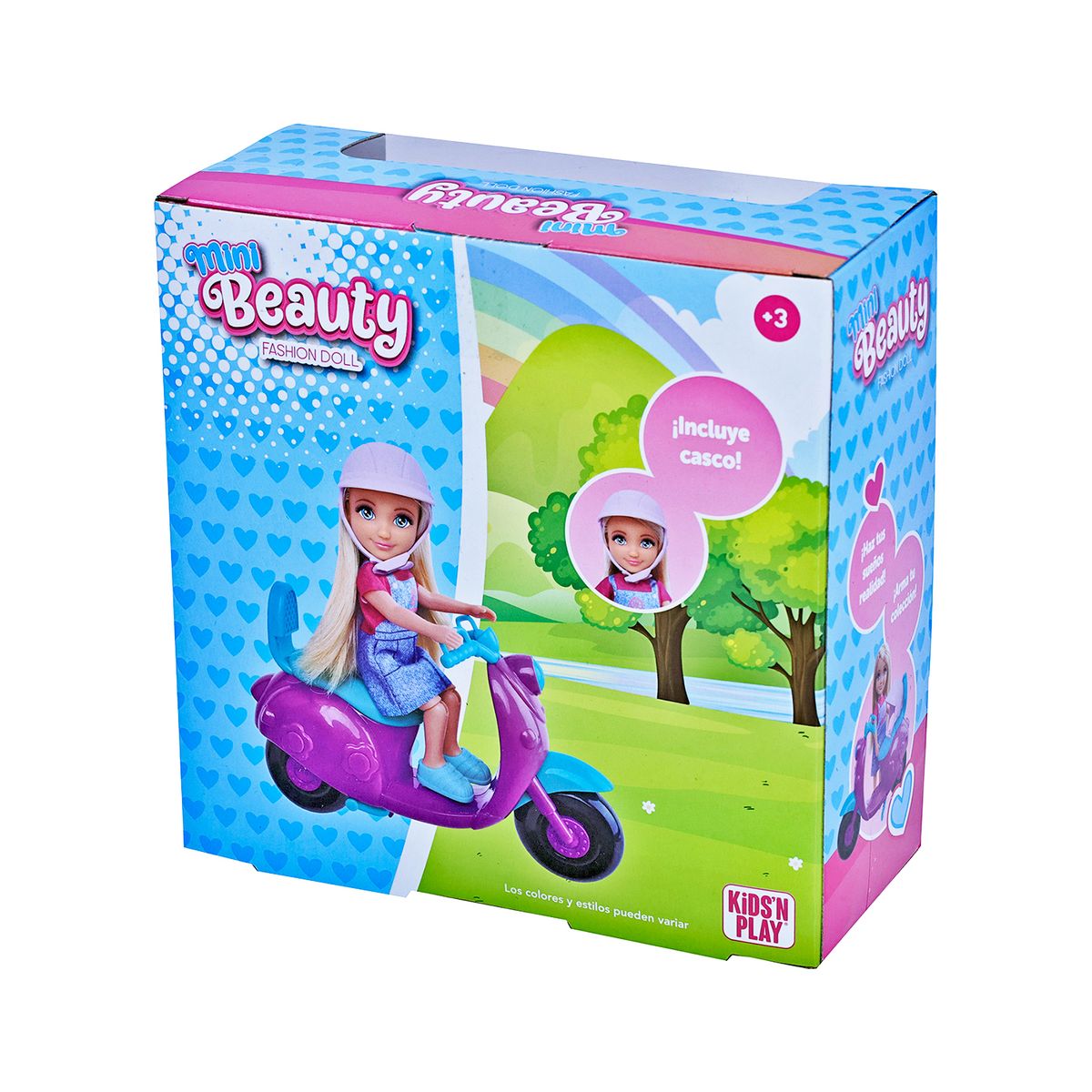 KIDS N PLAY - Mini Fashion Doll Moto