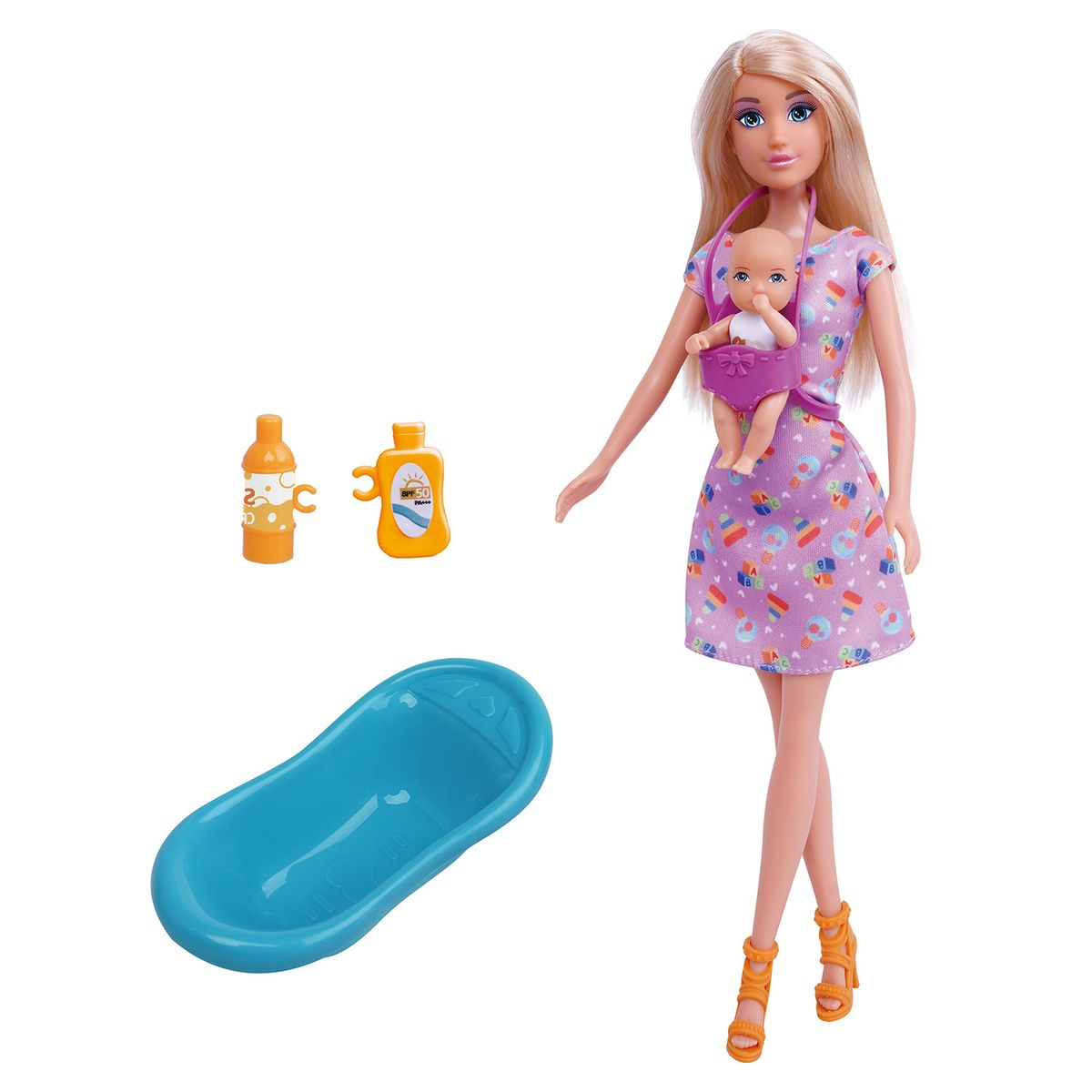 KIDS N PLAY - Muñeca Fashion con Bebé