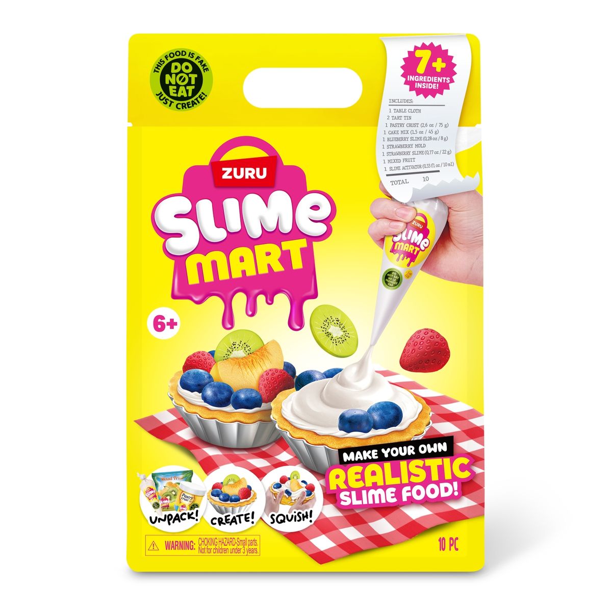 SLIME - Set de Juego Tarta de Frutas Slime Mart