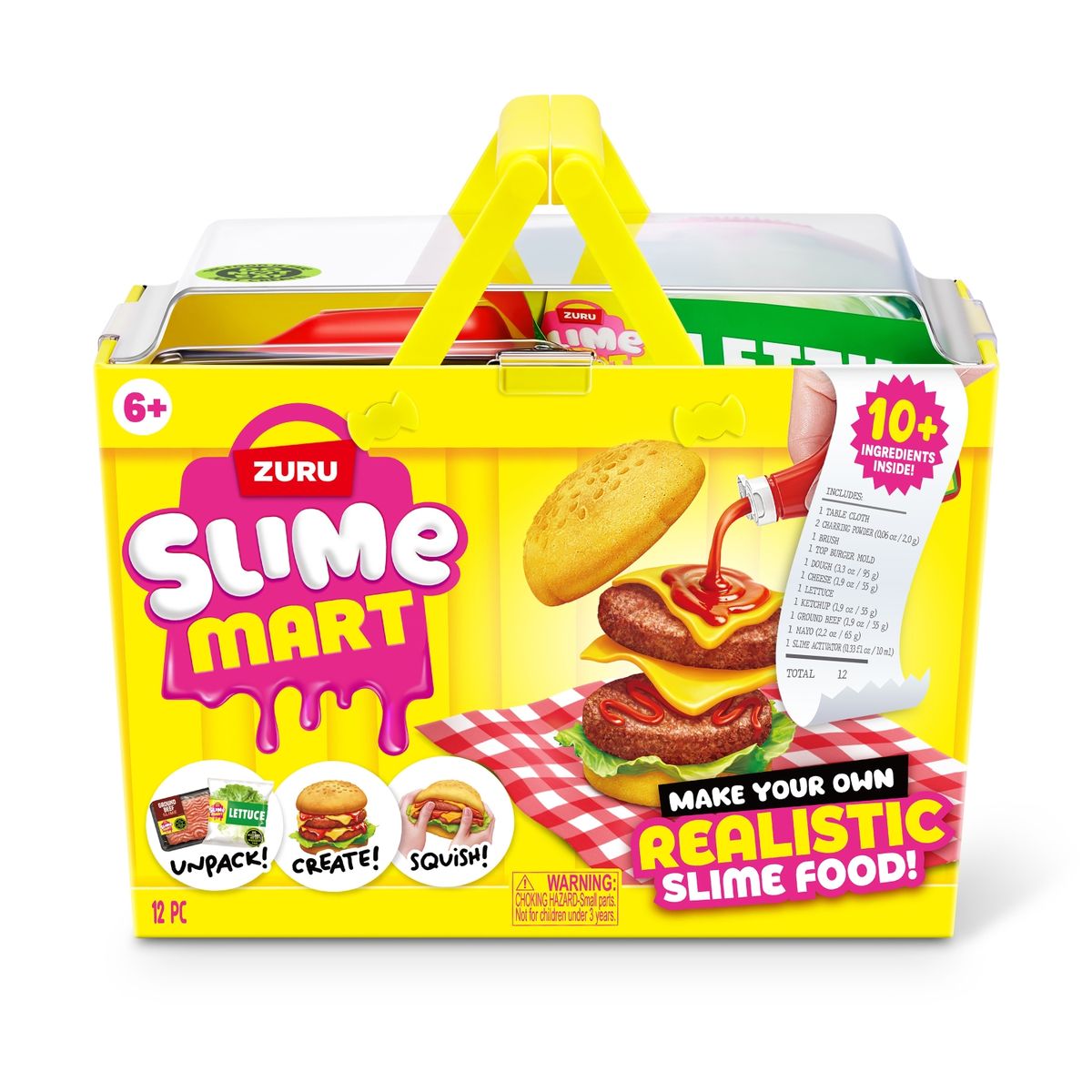 SLIME - Set de Juego Hamburguesa Slime Mart