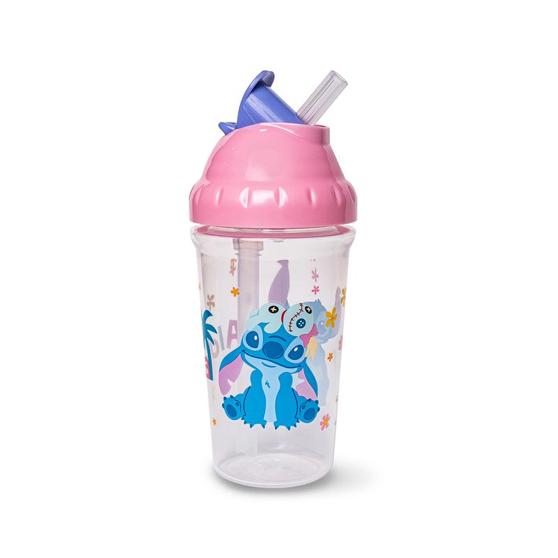 DISNEY - Tomatodo con Caña Flexible Stitch 295 ml